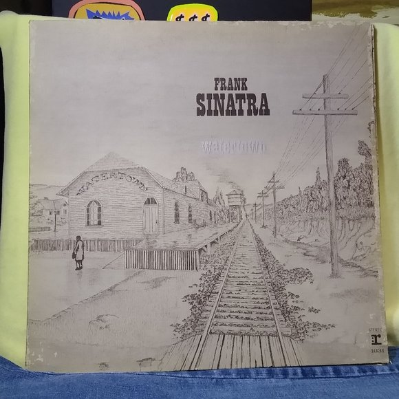 Frank Sinatra Watertown Gatefold Embossed w/poster 1970 Vinyl record RARE!! - Picture 1 of 7